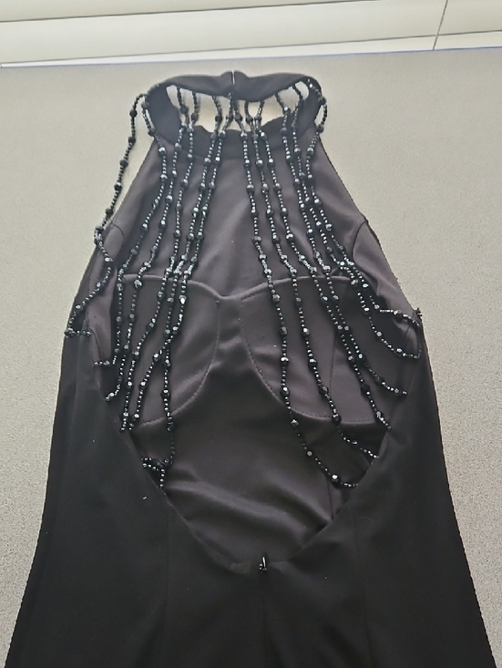 Jump Black High-Neck Halter Maxi Dress - Picture 8 of 10